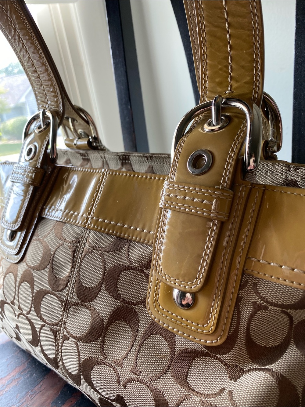 Y2K Coach Soho Signature Handbag F13742 - Picture 4 of 11
